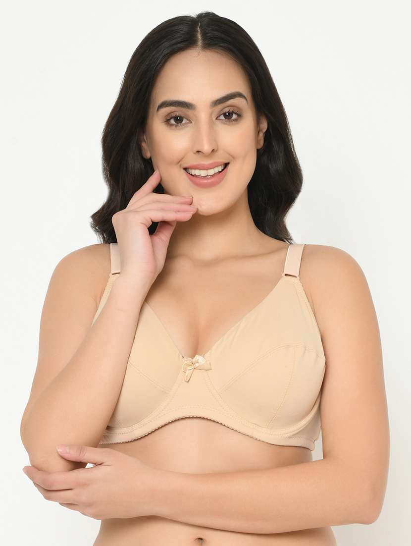 bow patch t-shirt bra 