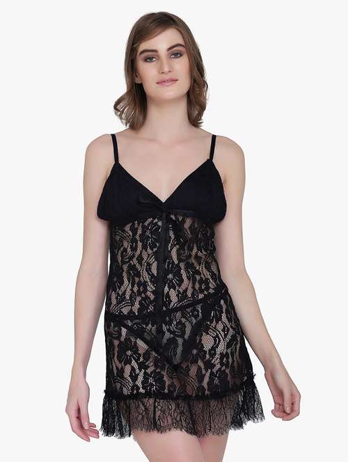 black lace babydoll - 17245314 -  Standard Image - 0