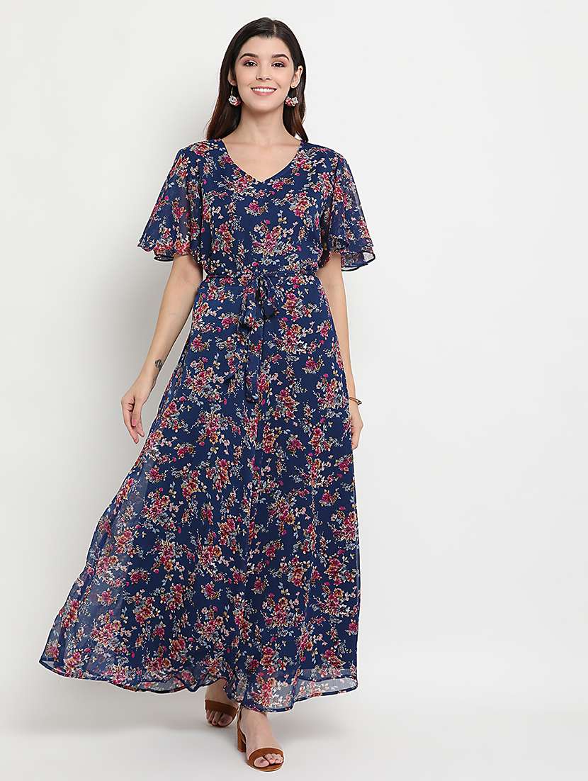 Maxi Dress Limeroad Online Shopping Tops Buy Online Tie Front