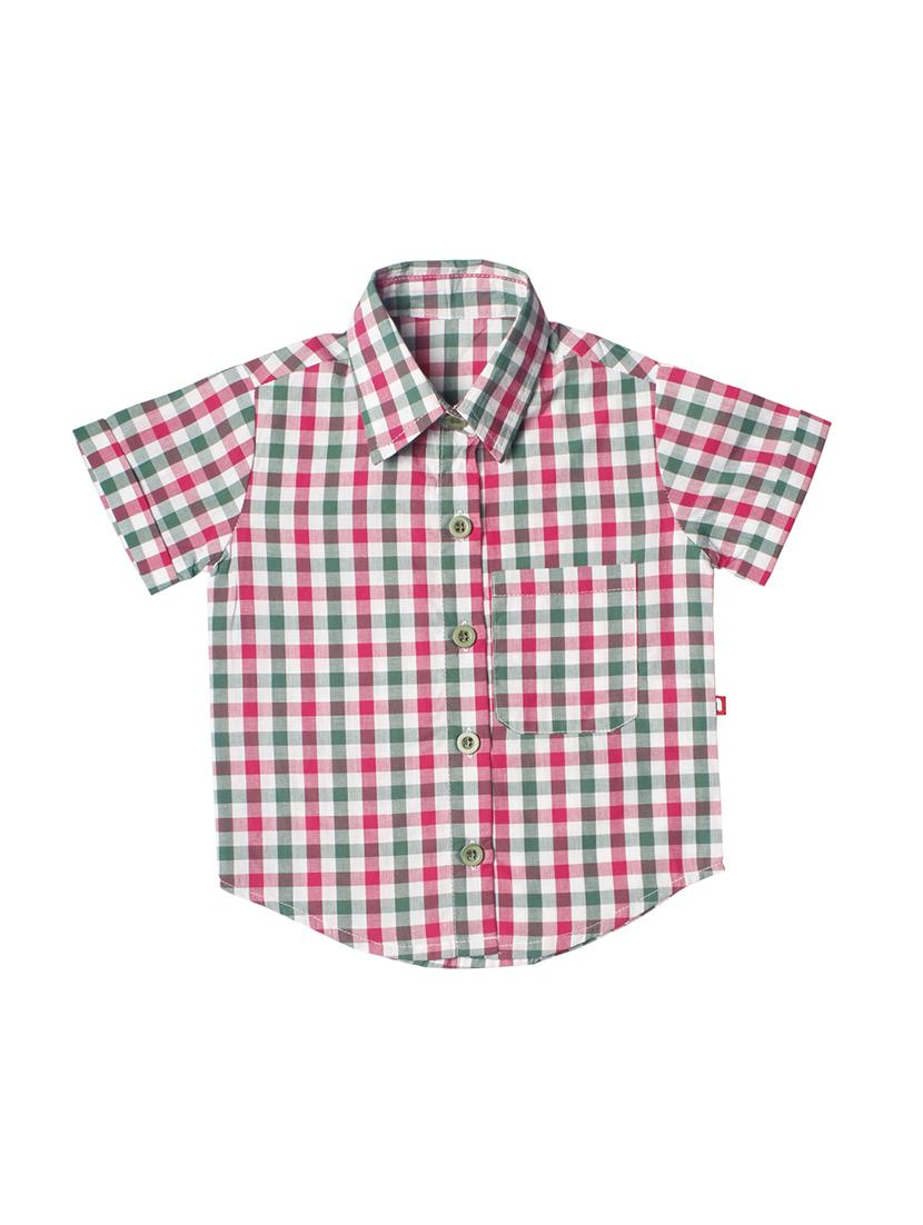 checkered cotton shirt - 17256469 - Zoom Image - 0