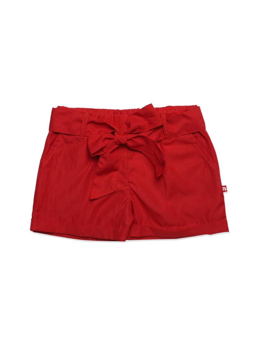 red cotton shorts & three fourth - 17256532 -  Zoom Image - 0