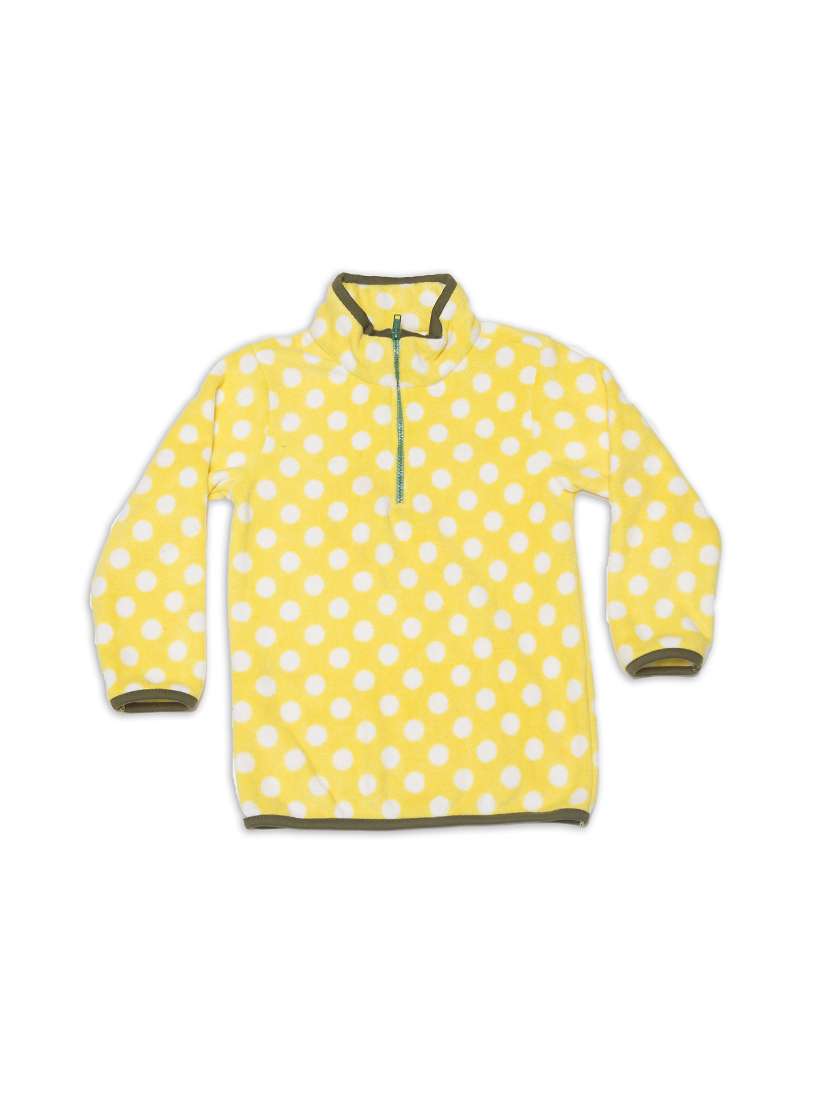 yellow cotton sweatshirt