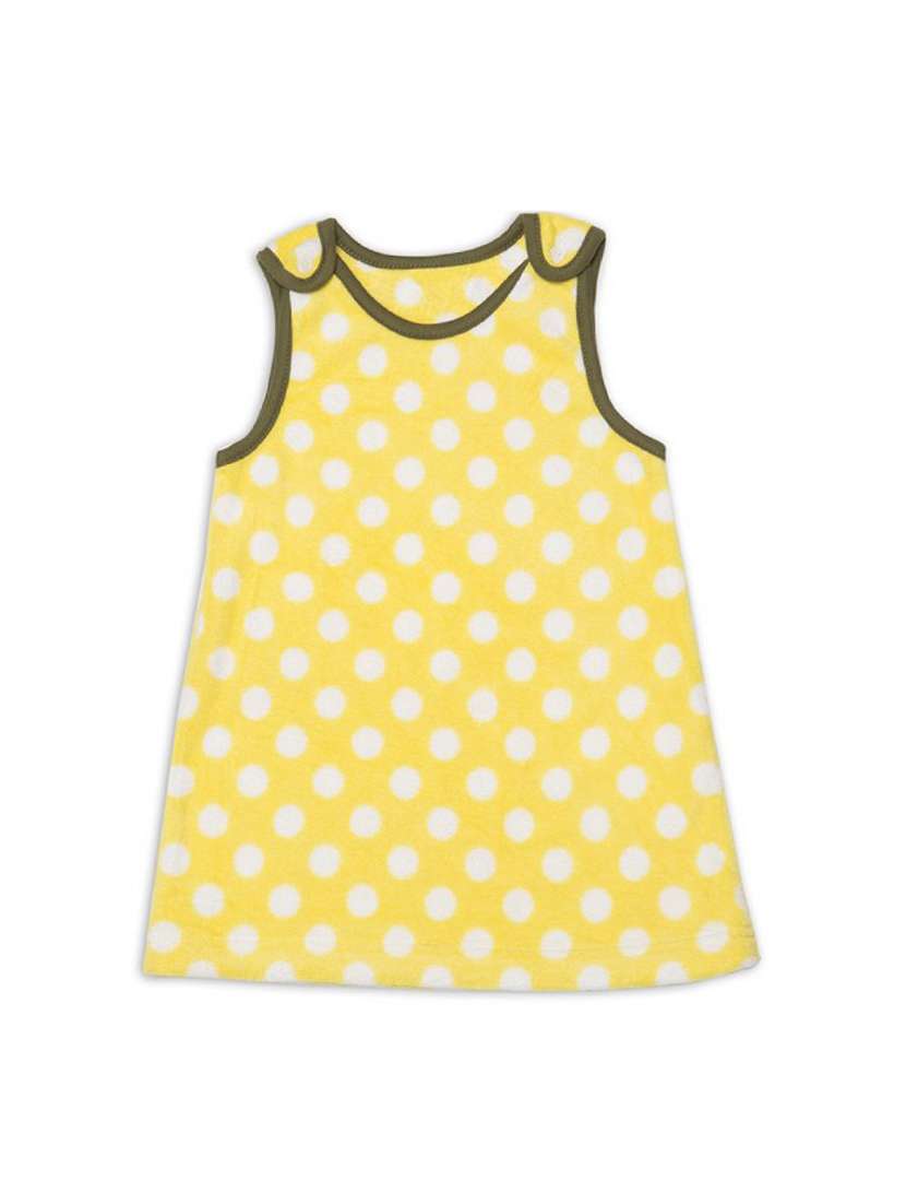 yellow cotton frock