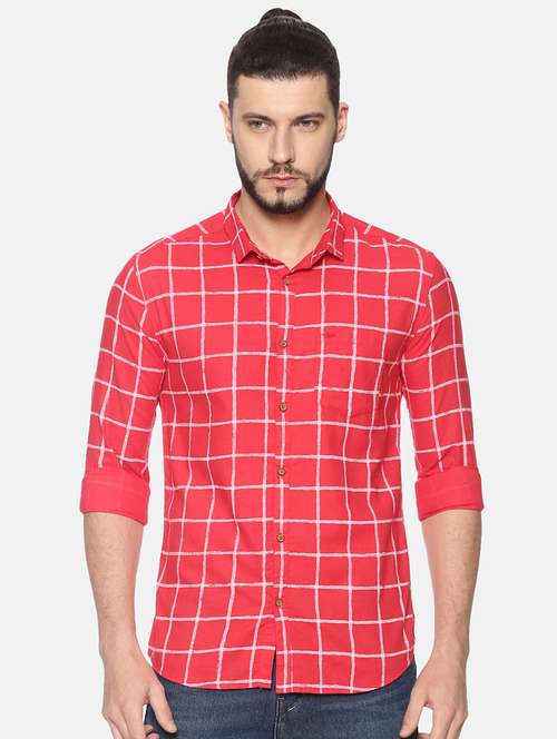 mens checks casual shirt - 17258356 -  Standard Image - 0