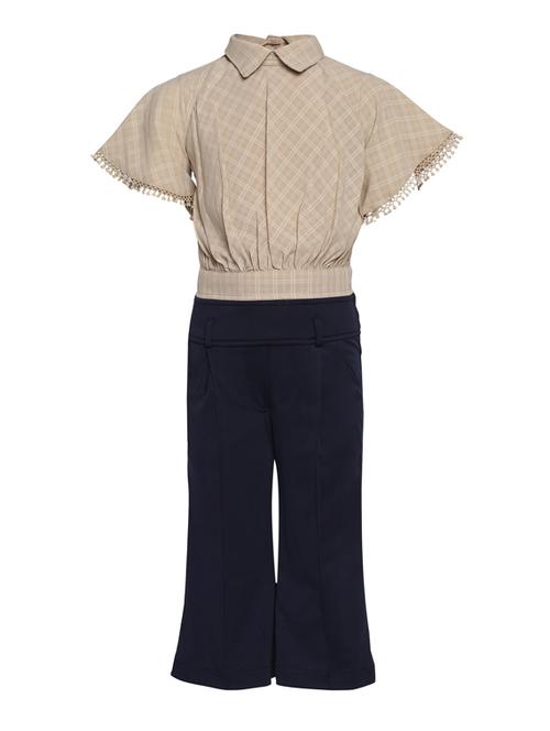 multi colored rayon full length sets twin & jump suit - 17258487 - Standard Image - 0