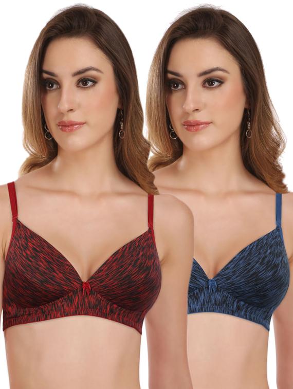 set of 2 detachable strap t-shirt bra - 17263325 - Zoom Image - 0