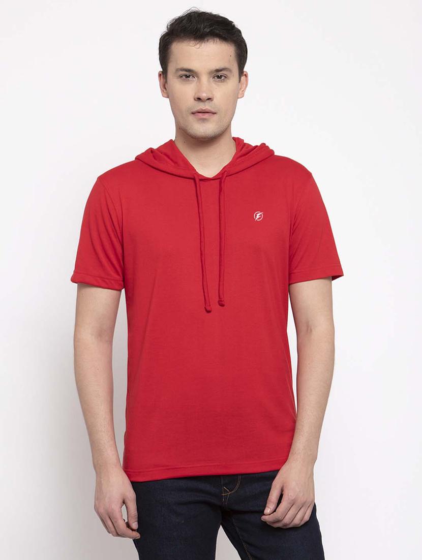 red solid t-shirt - 17263963 -  Zoom Image - 0