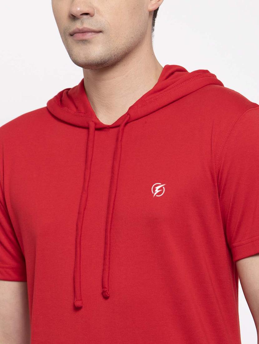 red solid t-shirt - 17263963 - Standard Image - 5