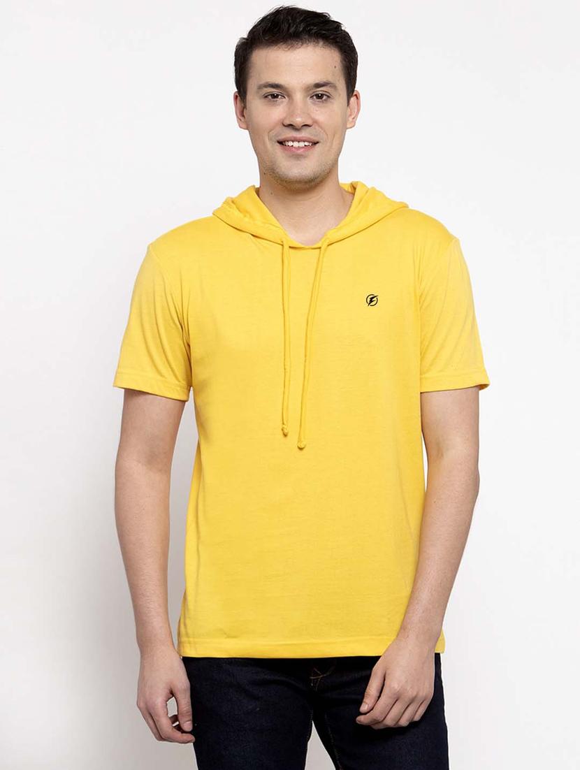 yellow solid t-shirt - 17263965 - Zoom Image - 0