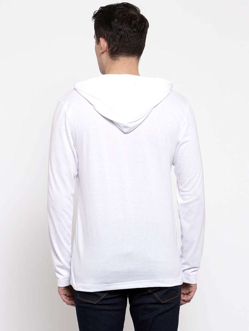 white solid t-shirt - 17263972 -  Standard Image - 3