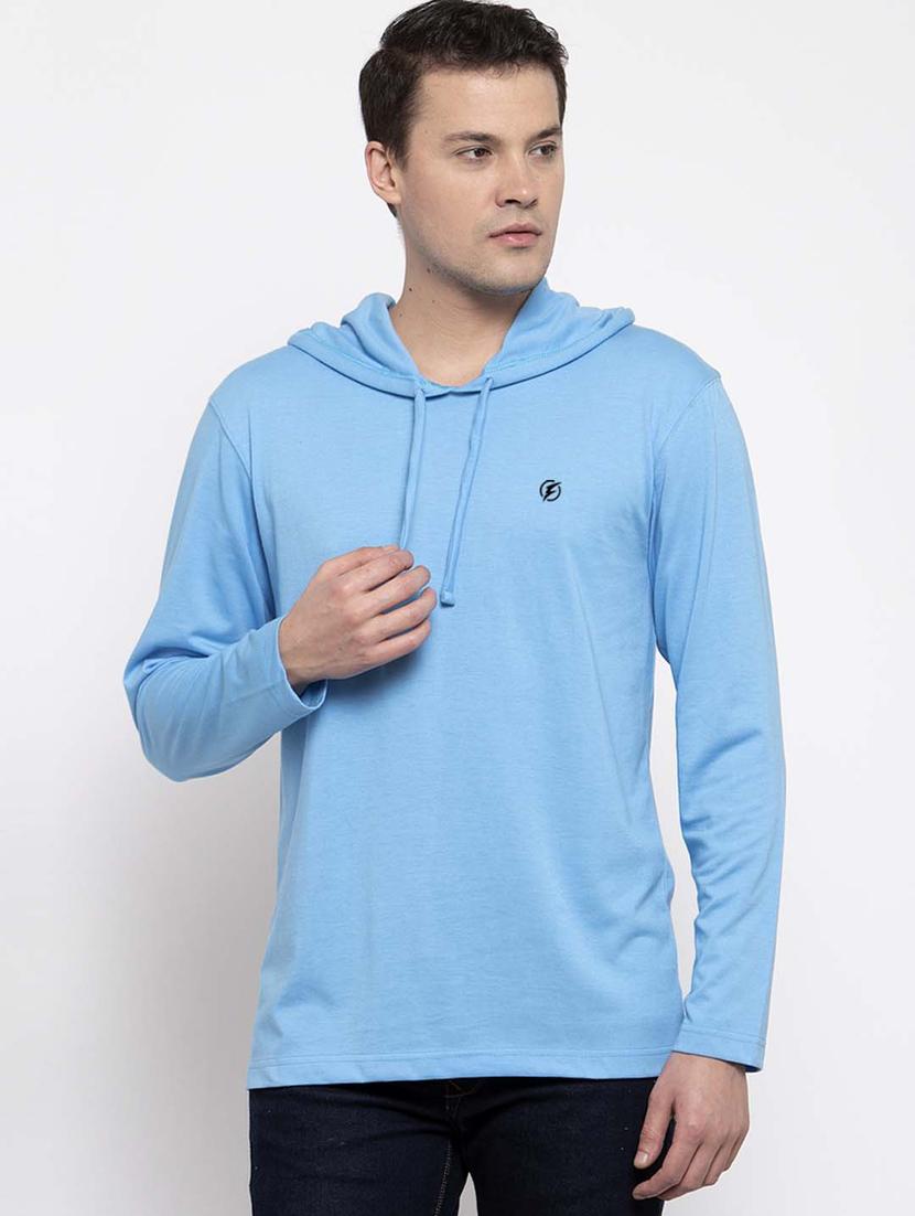 light blue solid t-shirt - 17263979 - Zoom Image - 0