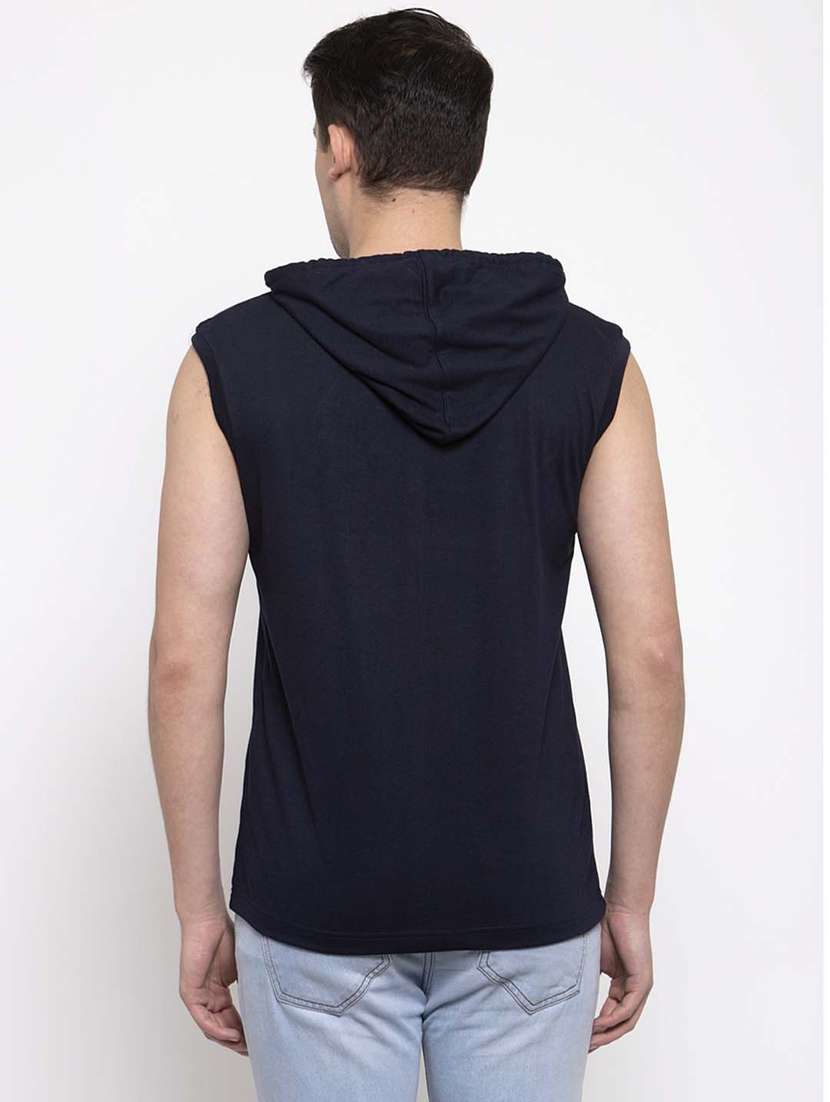 navy blue solid t-shirt - 17263998 -  Standard Image - 3