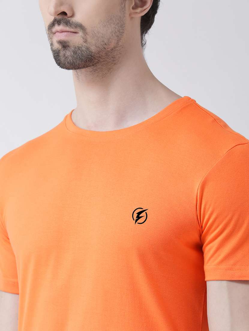 men solid round neck t-shirt - 17264521 -  Standard Image - 5