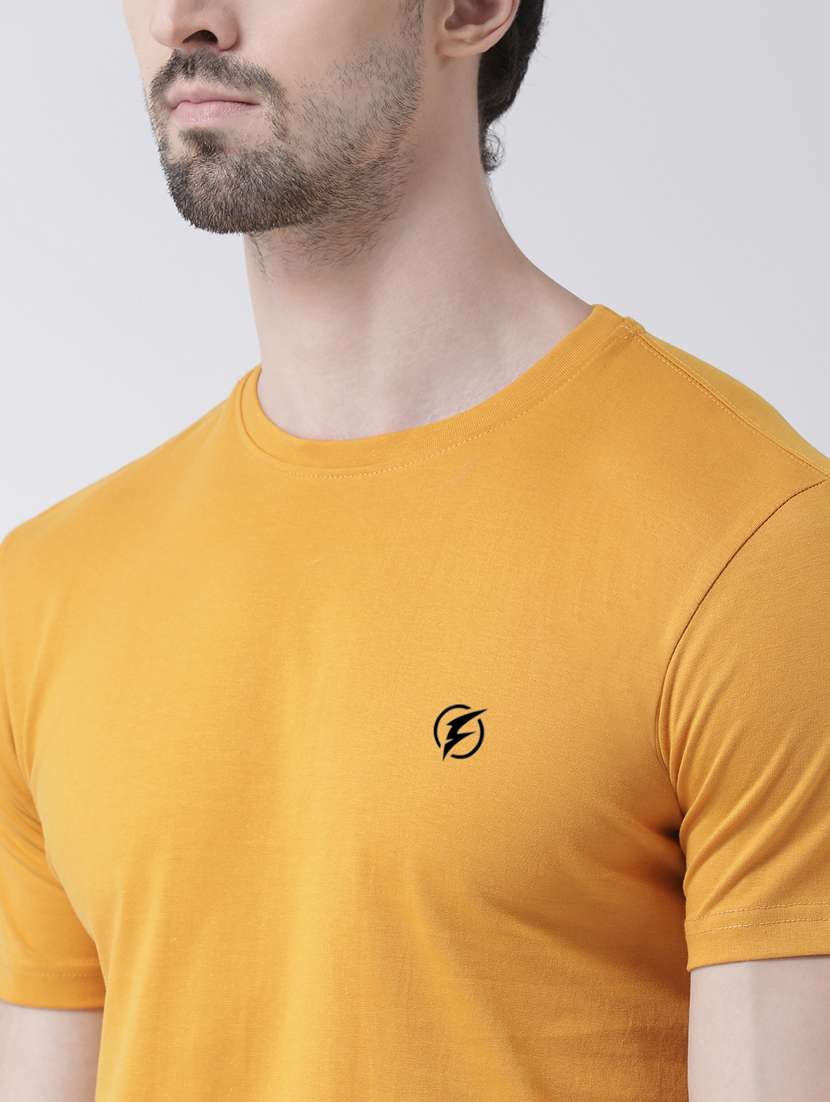 men solid short sleeves t-shirt - 17264527 -  Standard Image - 5
