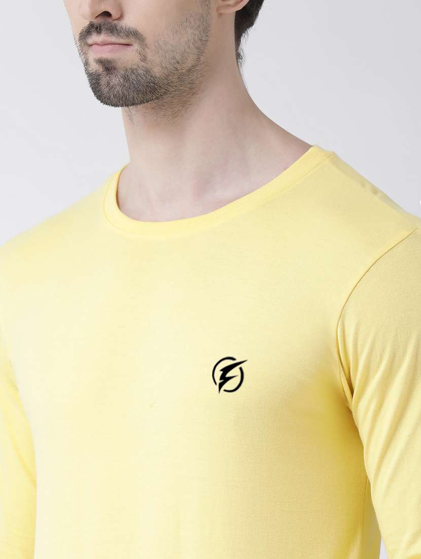 yellow solid t-shirt - 17264555 -  Standard Image - 5