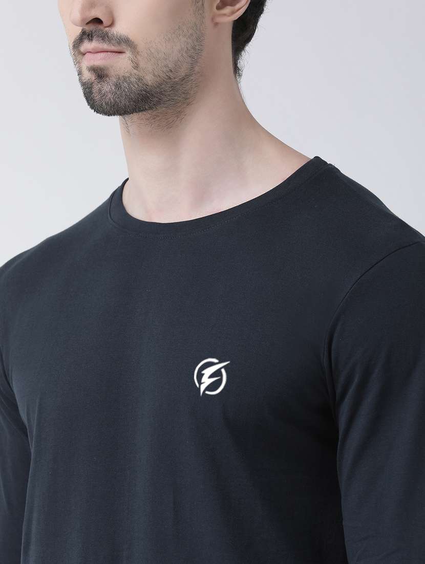 men solid long sleeves t-shirt - 17264560 -  Standard Image - 5