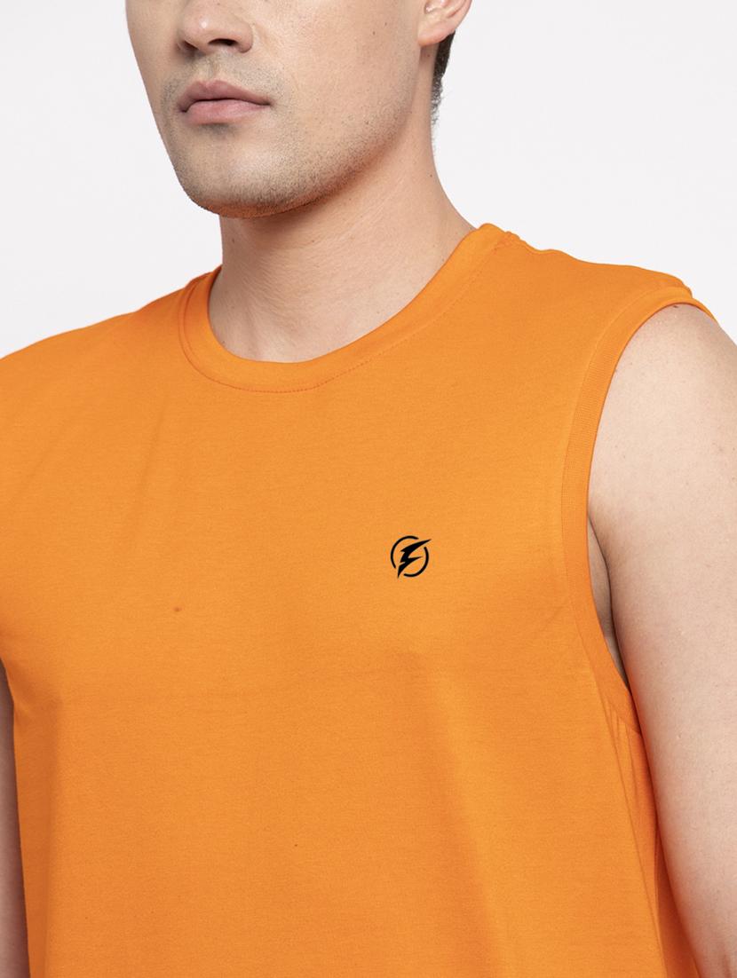mustard solid t-shirt - 17264574 - Standard Image - 5