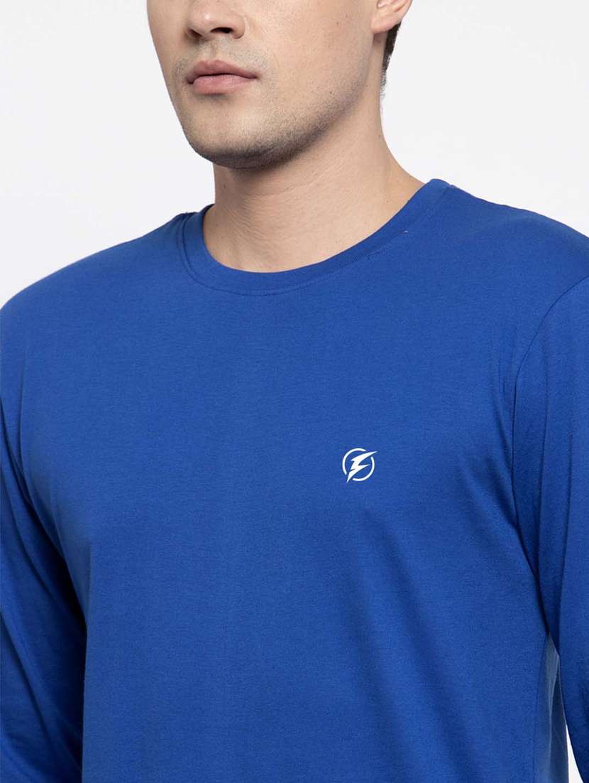 men solid round neck t-shirt - 17264578 -  Standard Image - 5
