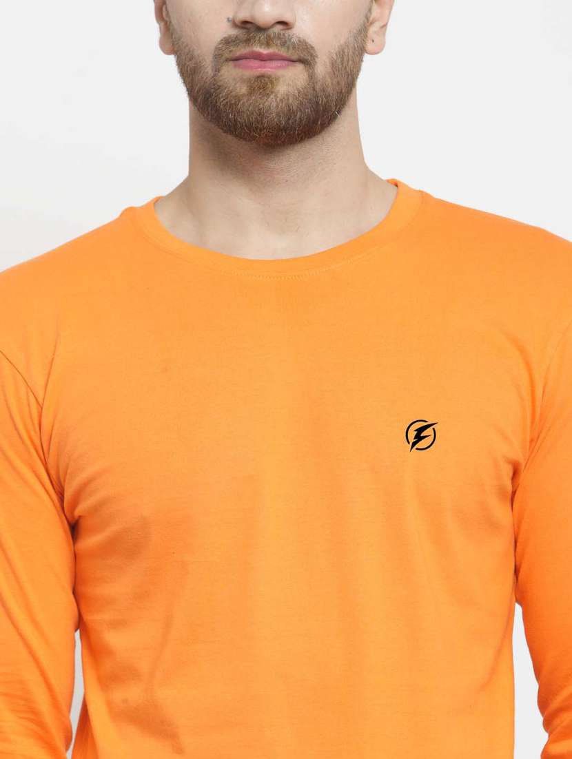 men solids long sleeves t-shirts - 17264580 - Standard Image - 5
