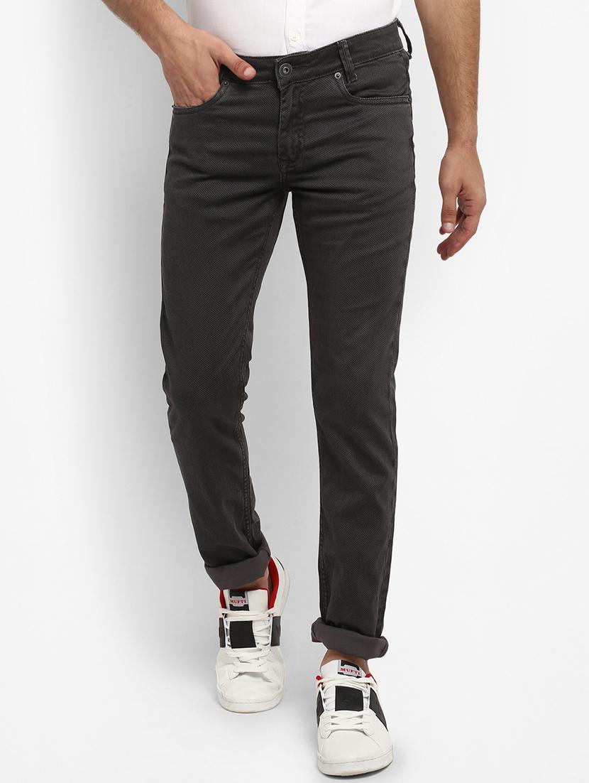 grey printed jeans  - 17264665 -  Zoom Image - 0