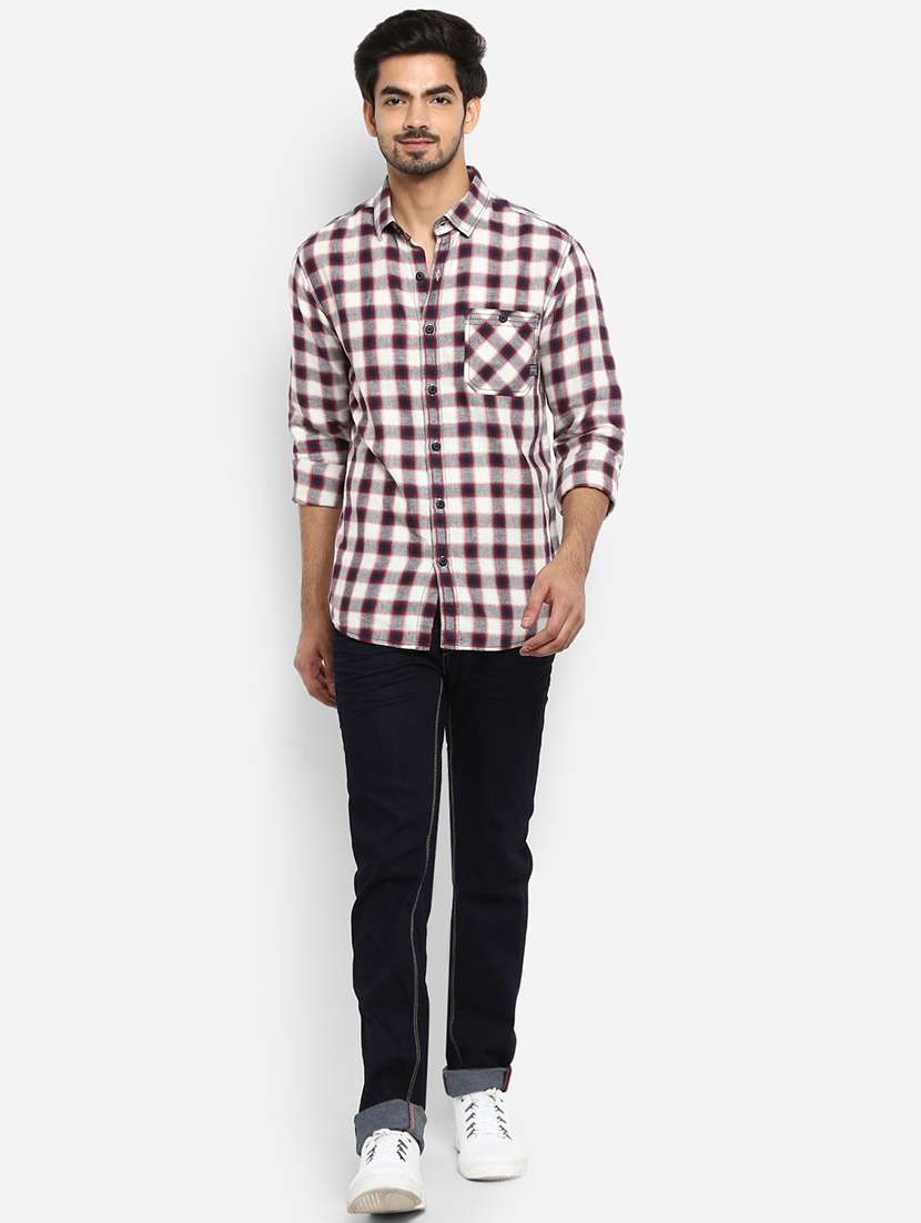 red checkered casual shirt - 17264725 -  Standard Image - 3
