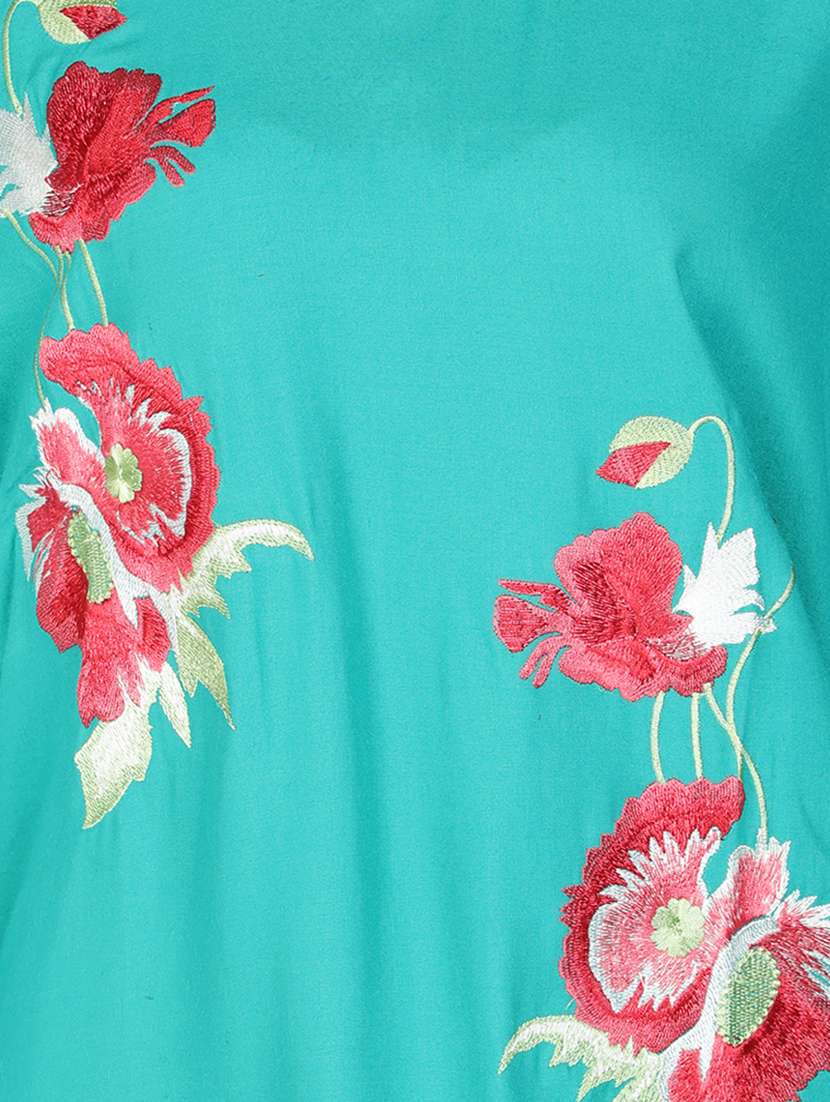 women's straight kurta - 17265291 - Standard Image - 3