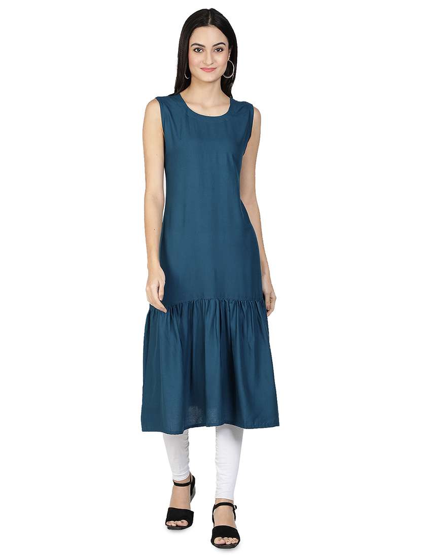 women's tiered kurta