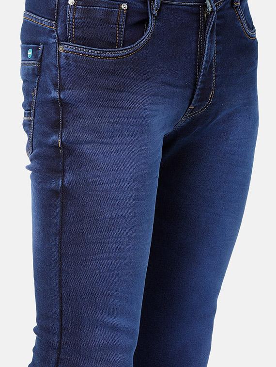 blue light washed denim jeans - 17271632 - Standard Image - 5