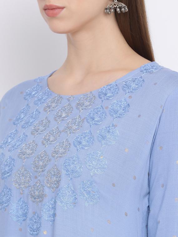 women's asymmetric kurta - 17271788 - Standard Image - 3