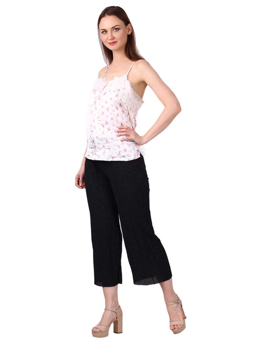 drawstring waist palazzo  - 17272062 -  Standard Image - 3