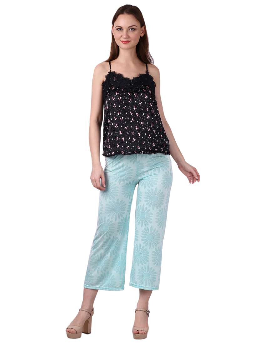 drawstring waist palazzo - 17272074 - Standard Image - 3