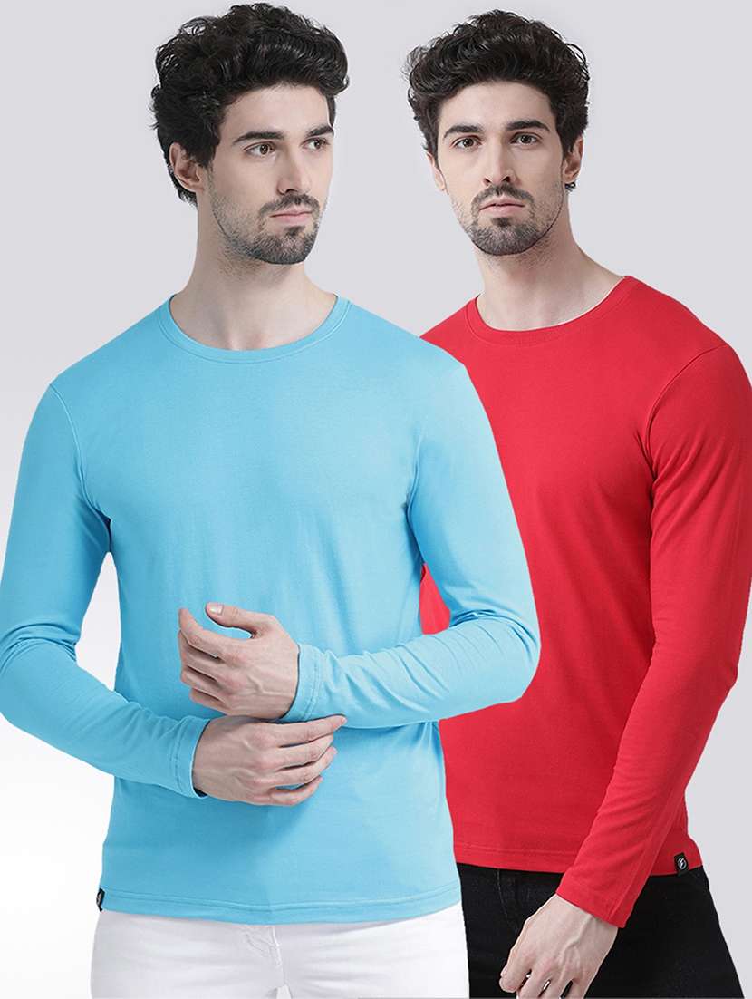 men pack of 2 plain t-shirt