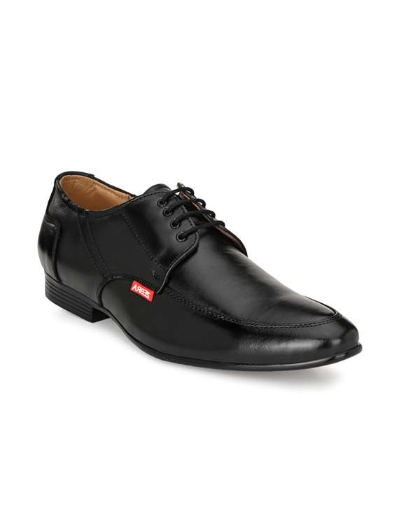 black lace-up derbys
