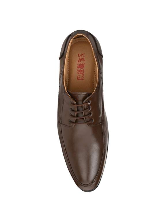 brown lace-up derbys - 17273590 -  Standard Image - 3