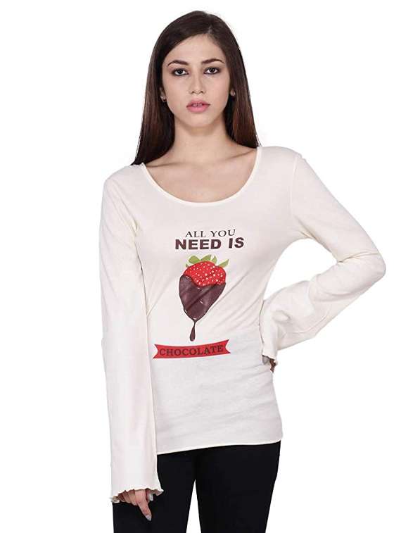 round neck quirky top 