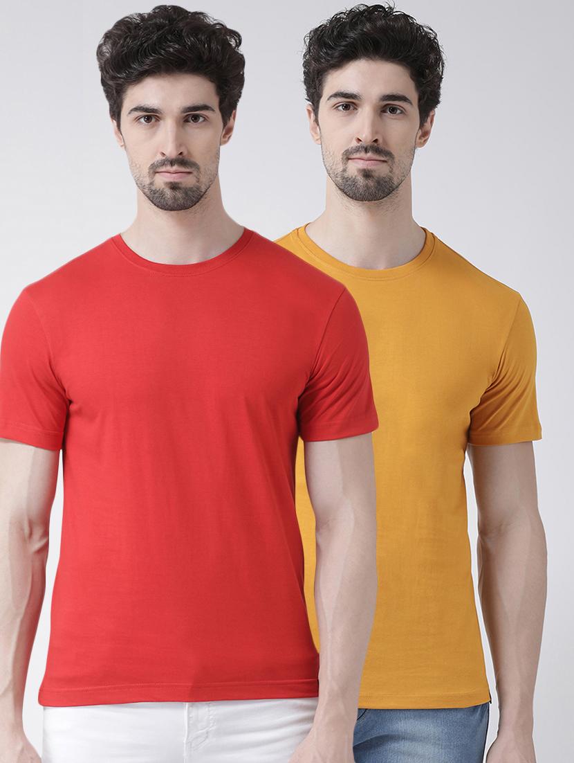 set of 2 solid t-shirt - 17275055 - Zoom Image - 0