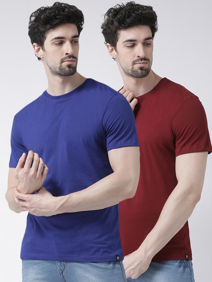 set of 2 solid t-shirt - 17275067 -  Zoom Image - 0