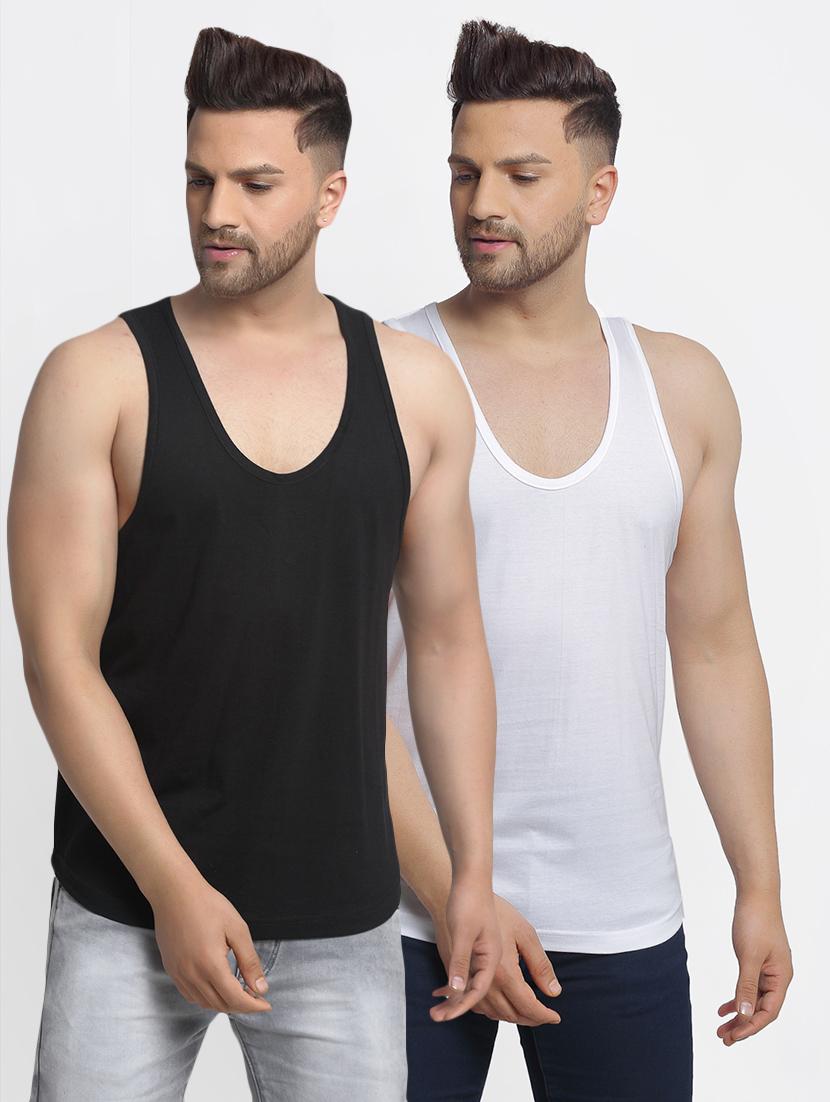 set of 2 solid vest - 17275091 - Zoom Image - 0