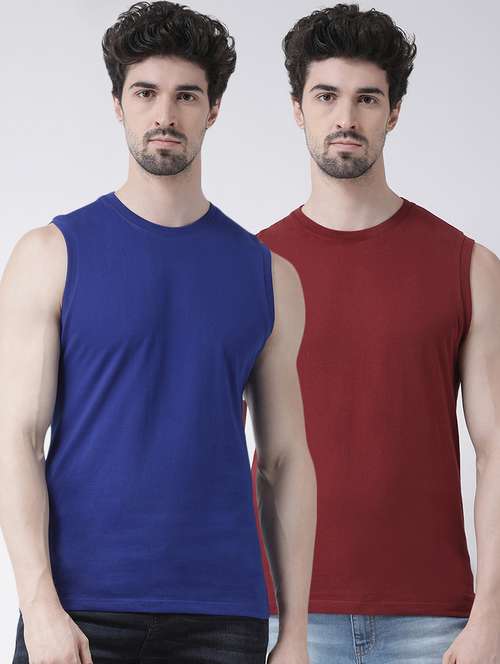 set of 2 solid t-shirt - 17275122 - Standard Image - 0