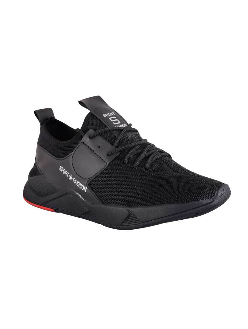 black lace up sport shoes - 17277133 - Zoom Image - 0