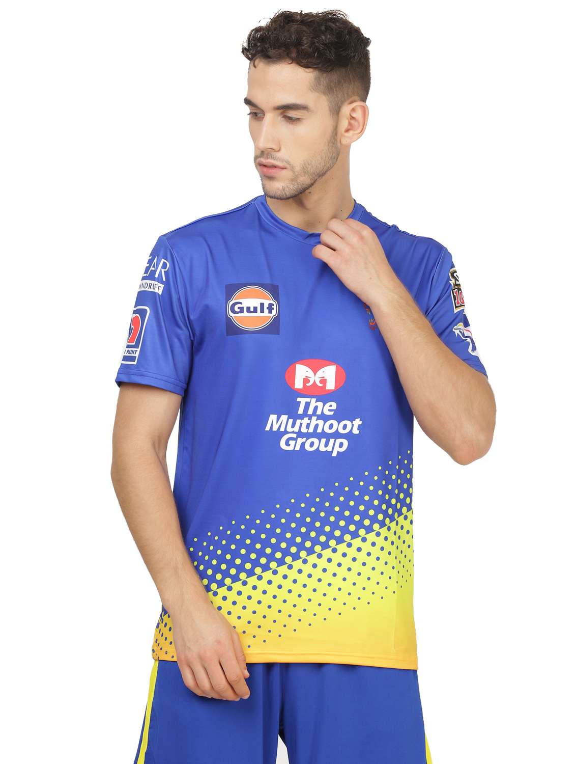 Sportswear Seven Ms Dhoni T Shirt Buy Online Blue Printed T-shirt