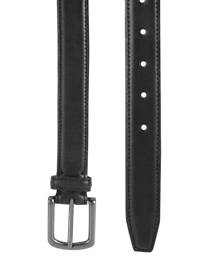 black leather belt - 17277617 -  Standard Image - 3