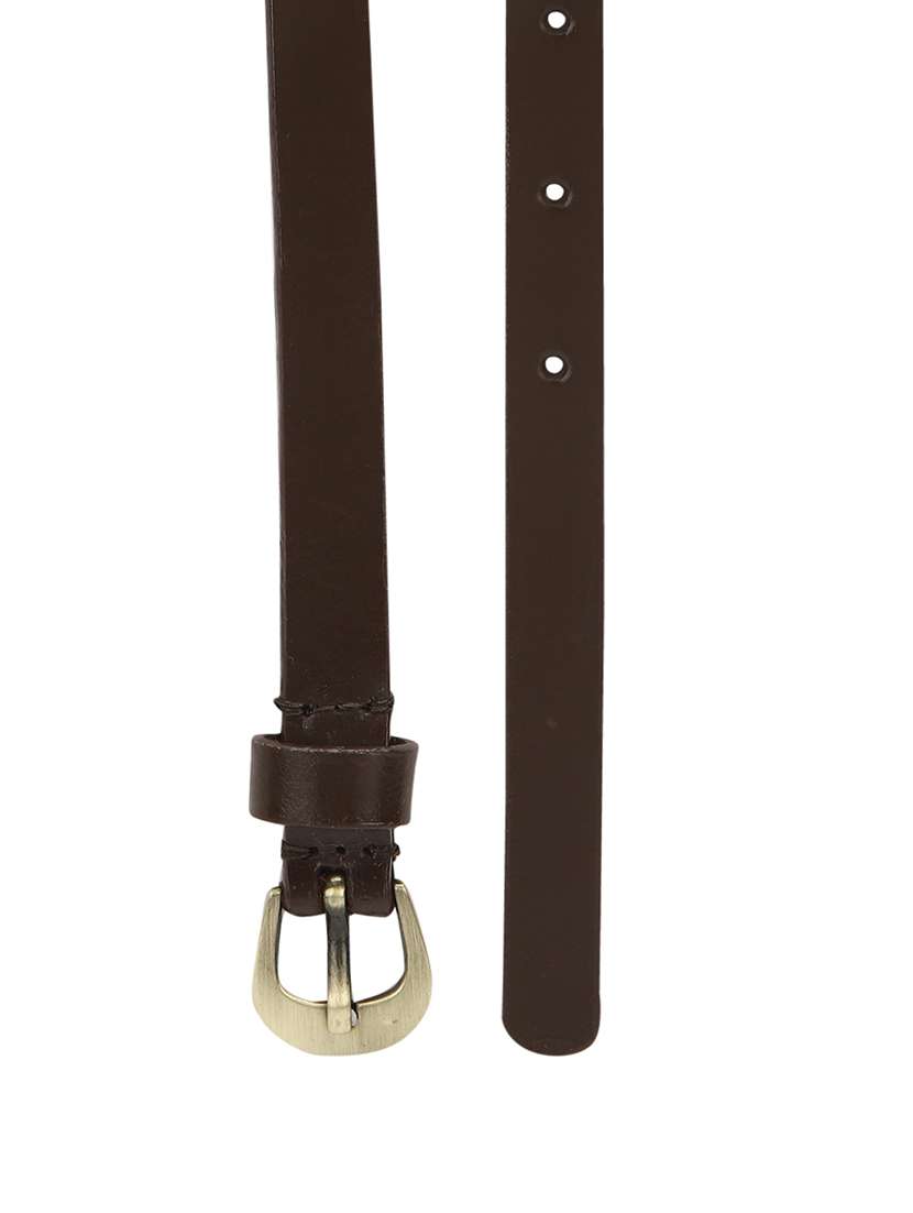 brown leather belt - 17277624 -  Standard Image - 3