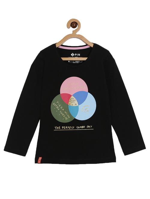 black cotton regular tees - 17277787 - Standard Image - 0