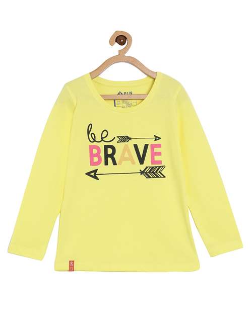 yellow cotton regular tees  - 17277788 -  Standard Image - 0
