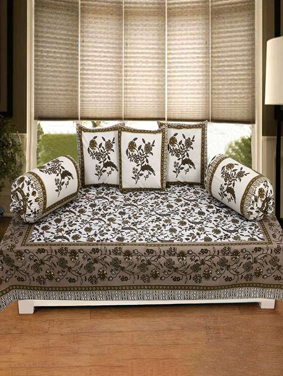  cotton jaipuri print traditional diwan set