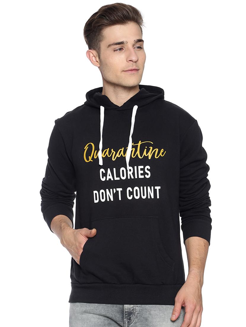 mens front print sweatshirt