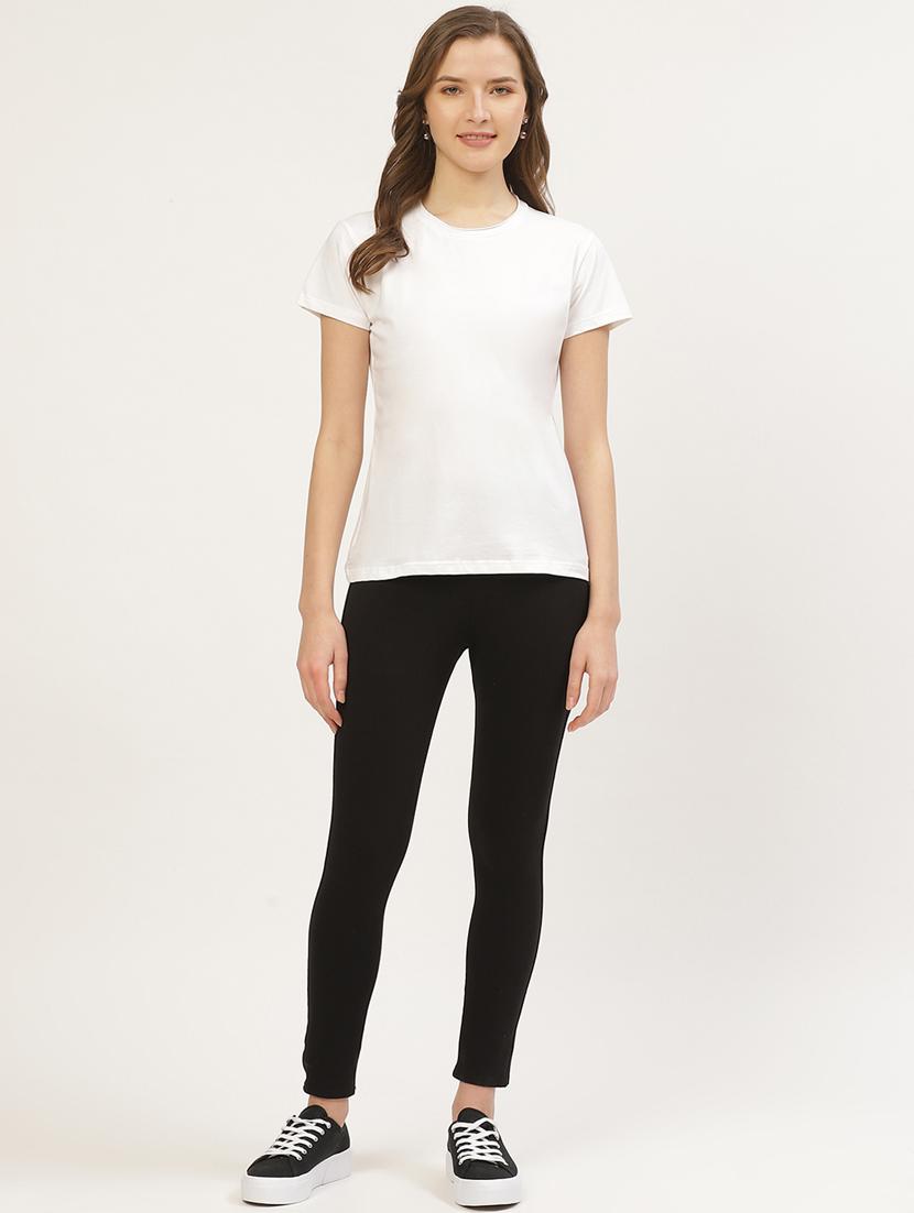 round neck basic tee - 17284309 - Standard Image - 3