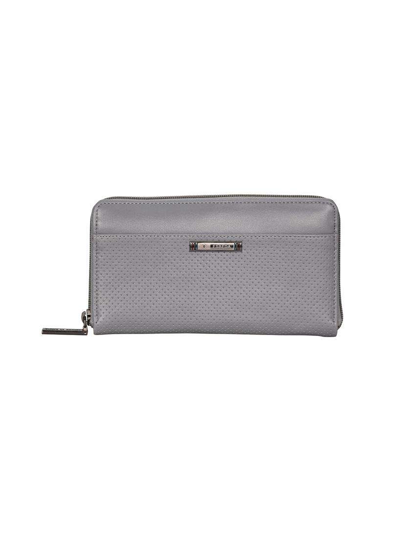 grey leatherette (pu wallet - 17285889 -  Zoom Image - 0