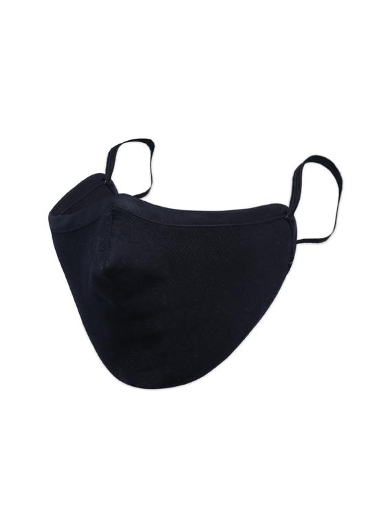 black cotton anti-pollution women mask (pack of 3) - 17287165 - Standard Image - 3